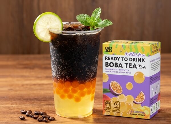 Sparkling Fruit-Tea Coffee