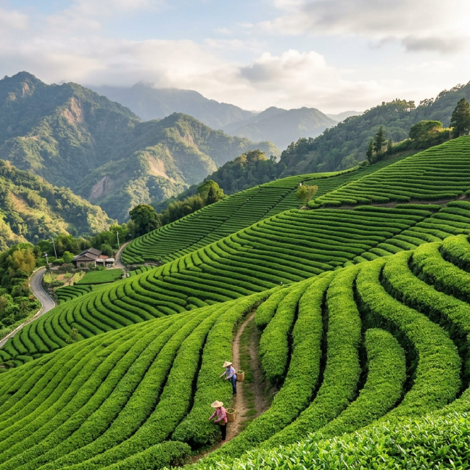 Tea Powder Production