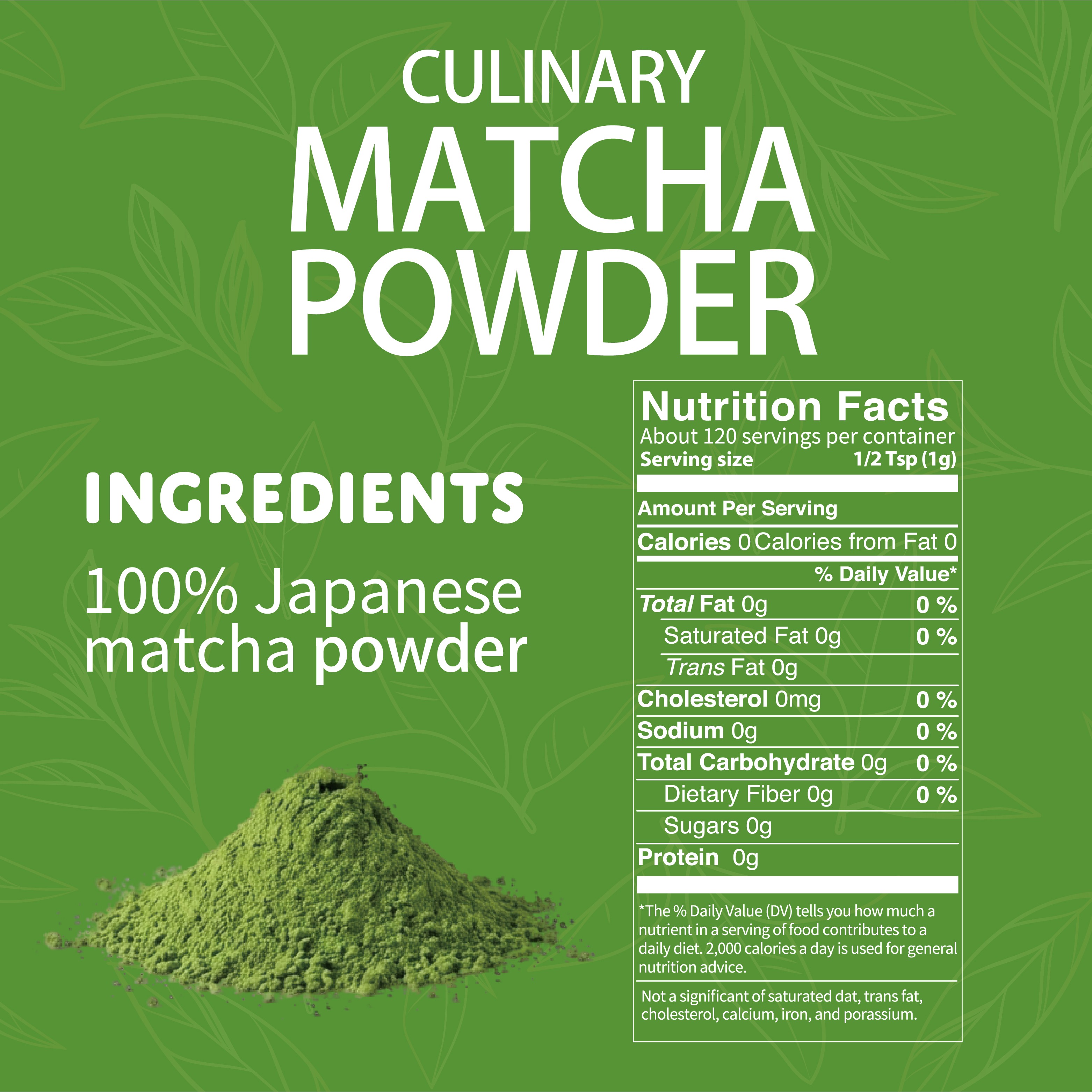 Matcha powder(Culinary)
