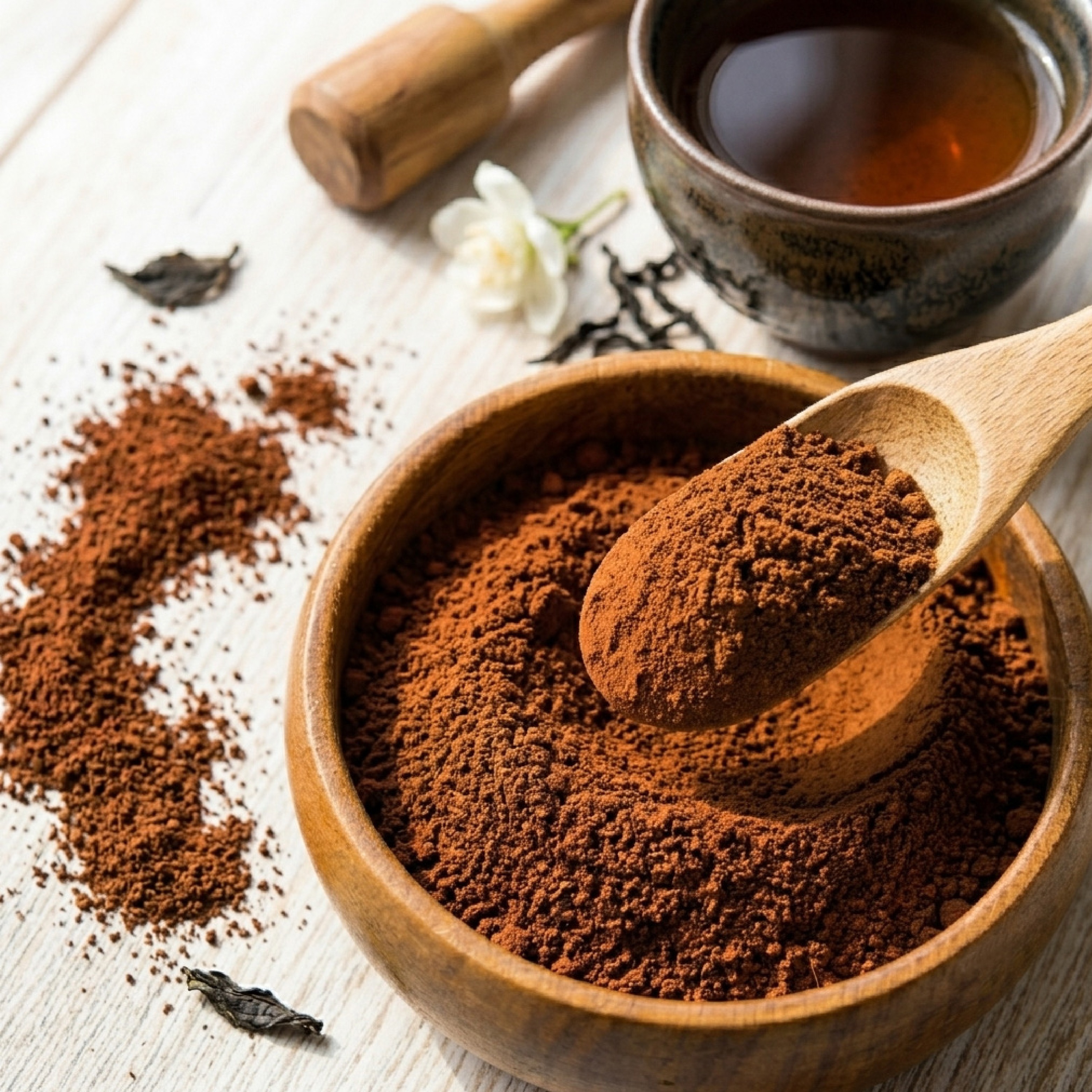 Black tea powder