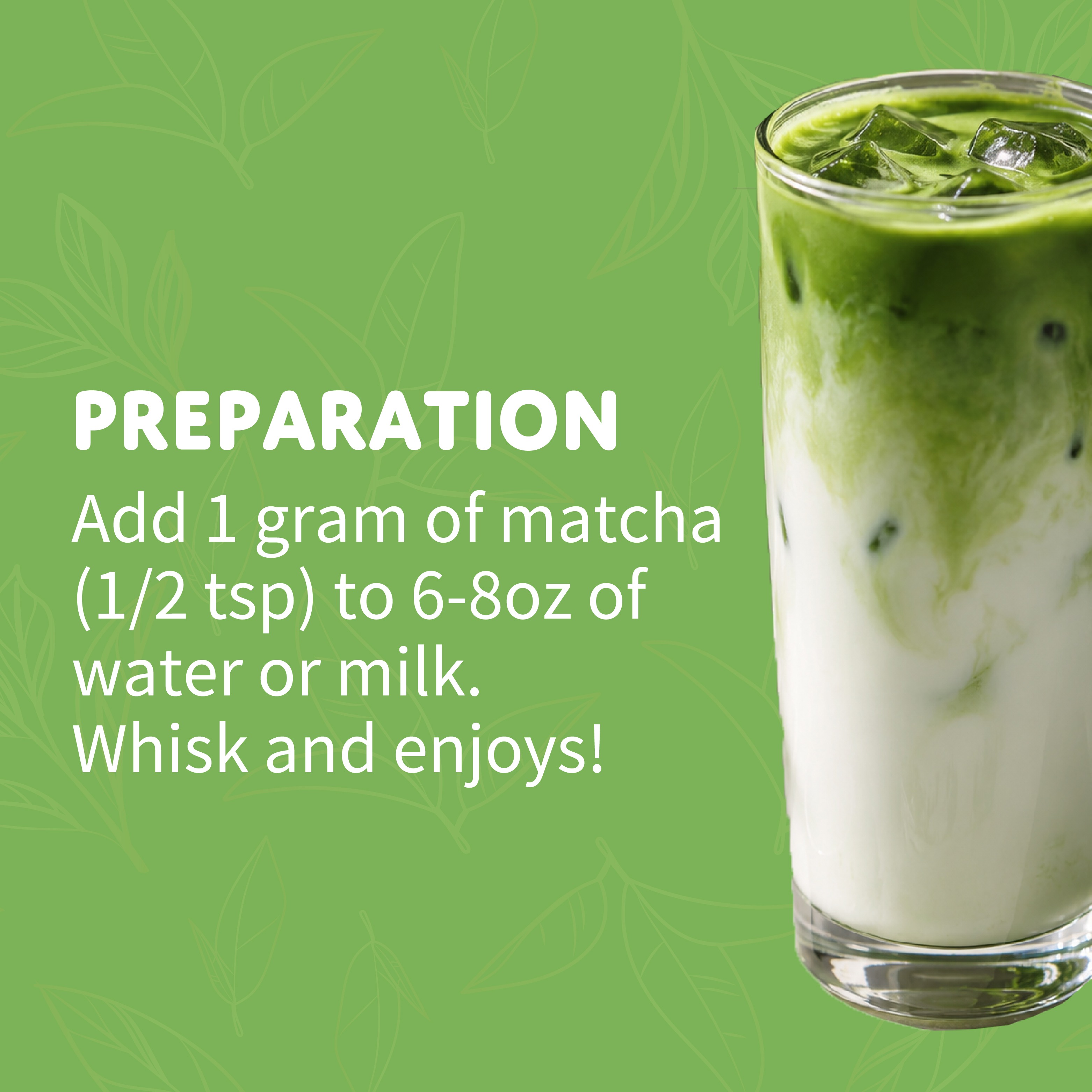 Matcha powder (green tea)