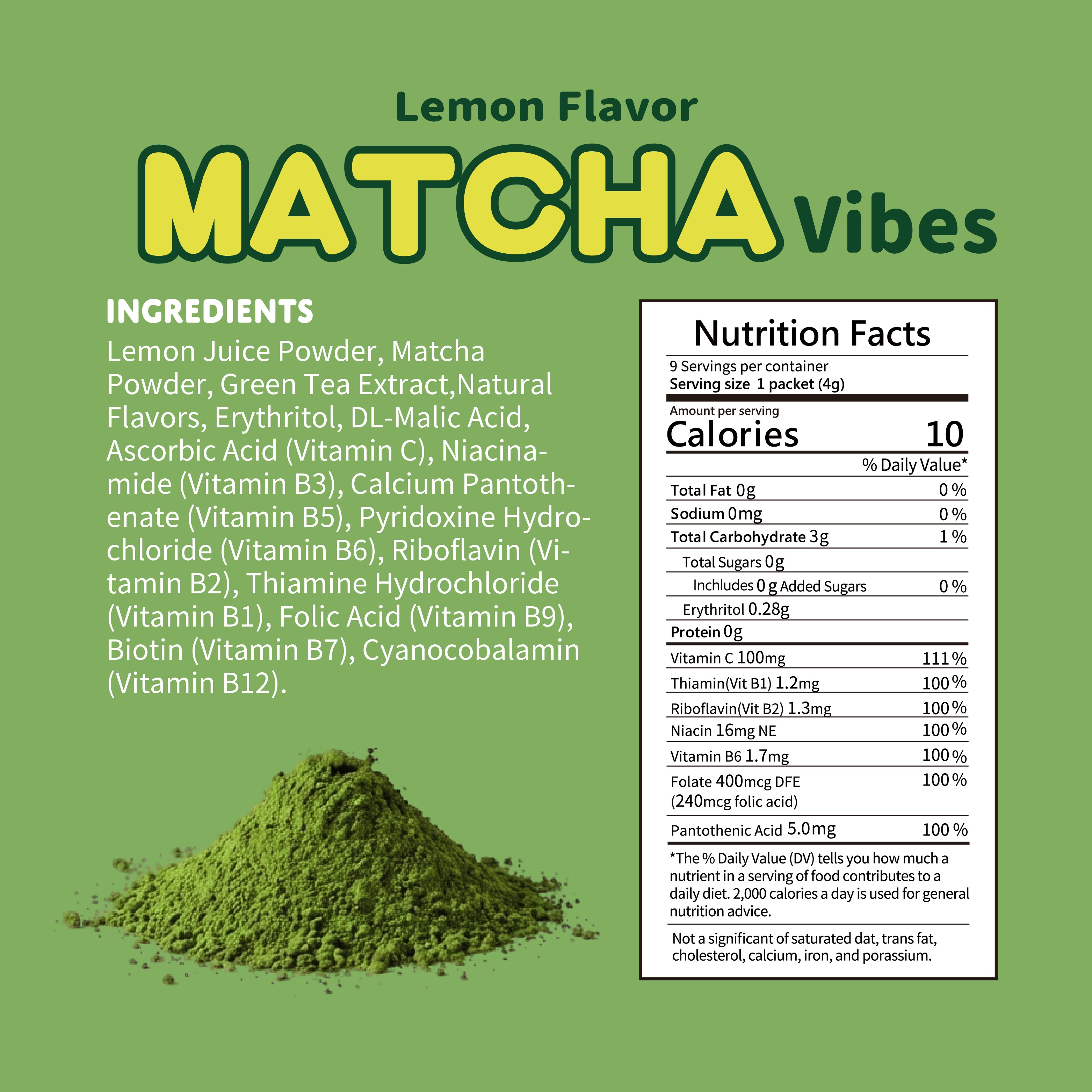 Matcha Lemon