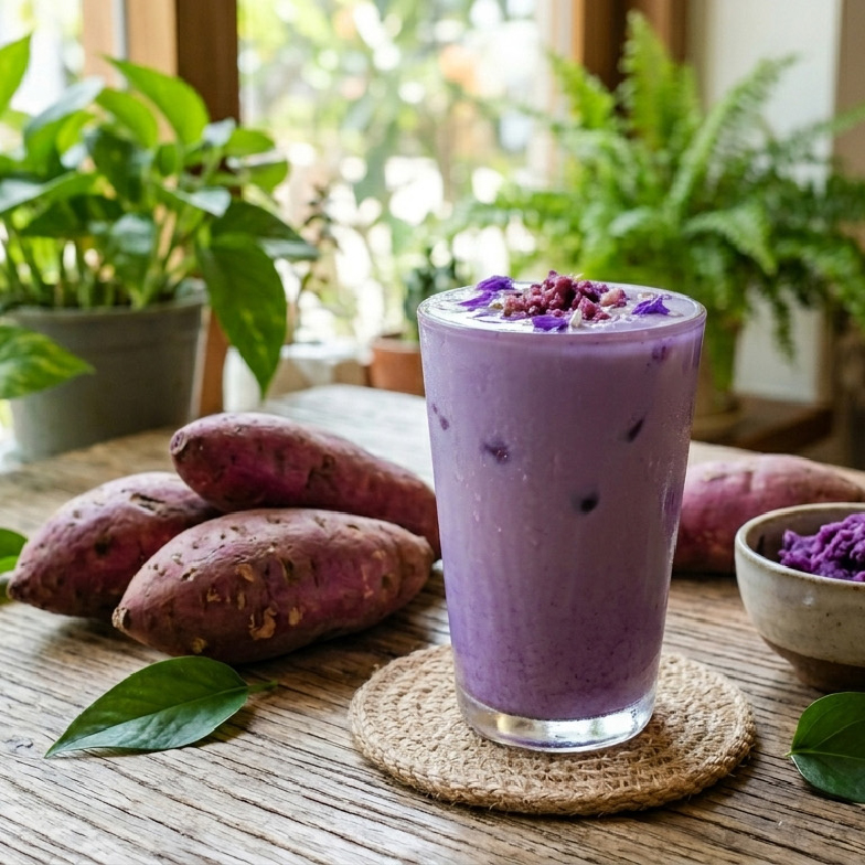 ube latte