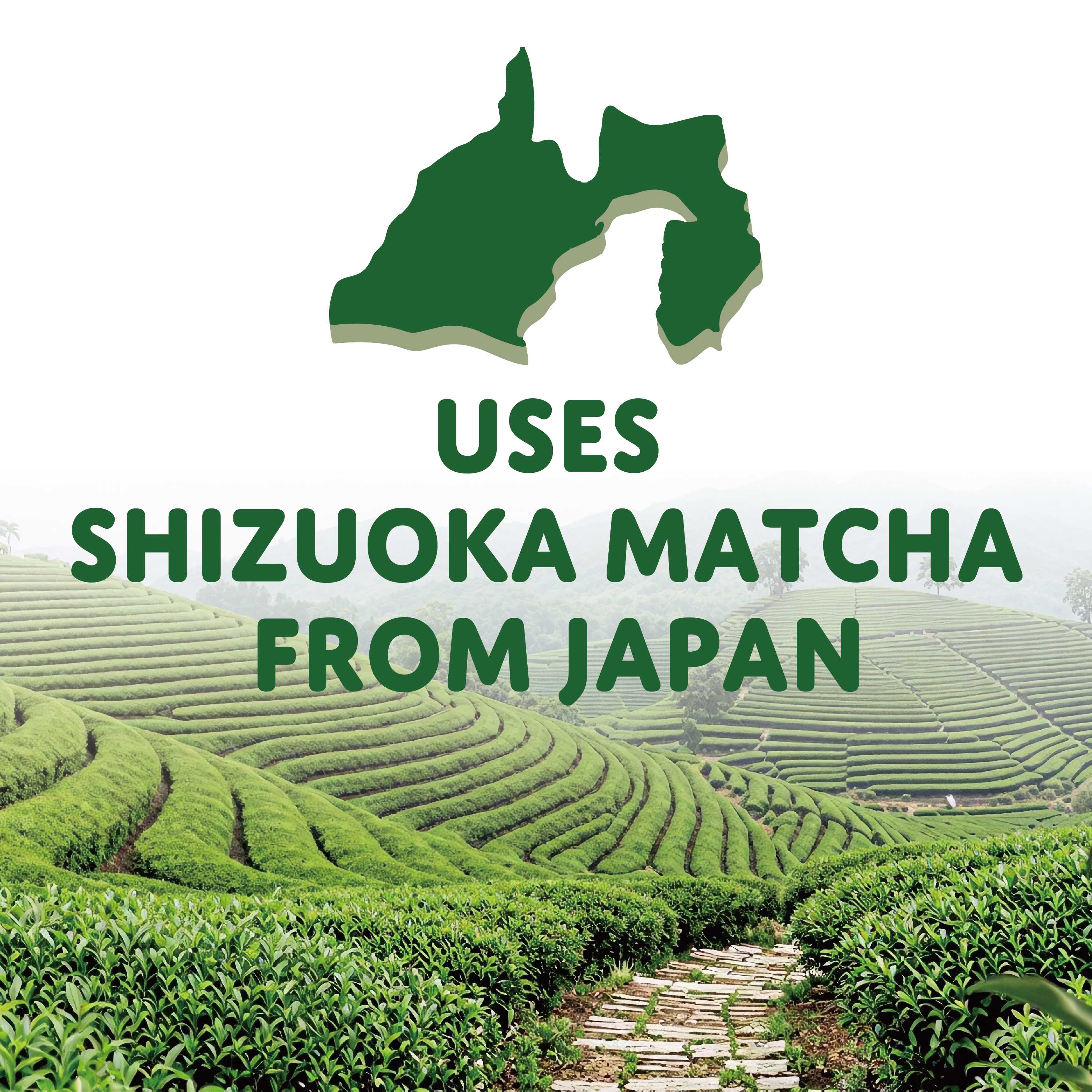 Matcha Peach Flavored