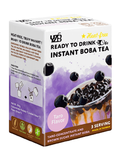YZB Ready to drink Instant Boba Tea - Taro