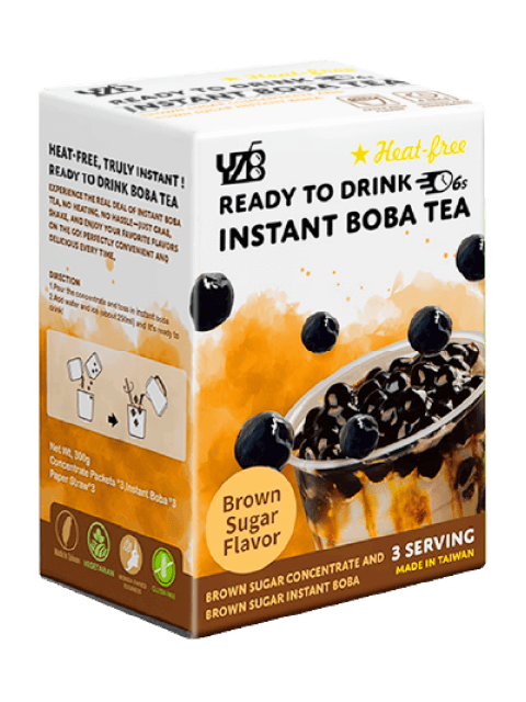 YZB Ready to drink Instant Boba Tea - Brown Sugar